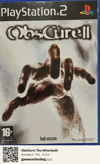 ObsCure: The Aftermath PlayStation 2, PAL box front
