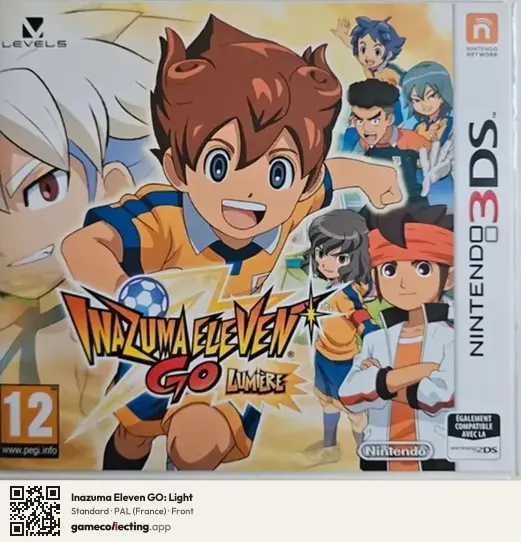 Inazuma Eleven GO: Light Nintendo 3DS, France box front