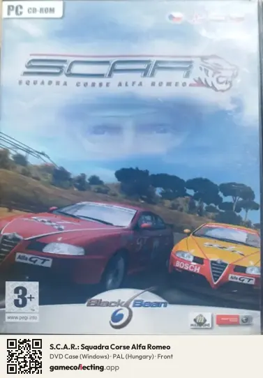 S.C.A.R.: Squadra Corse Alfa Romeo Computer, Hungary box front