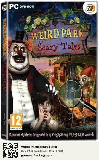 Weird Park: Scary Tales Computer, PAL box front
