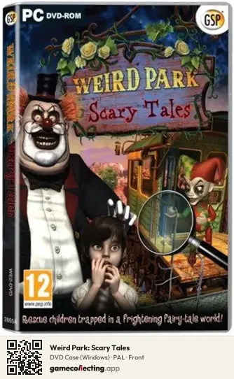 Weird Park: Scary Tales Computer, PAL box front