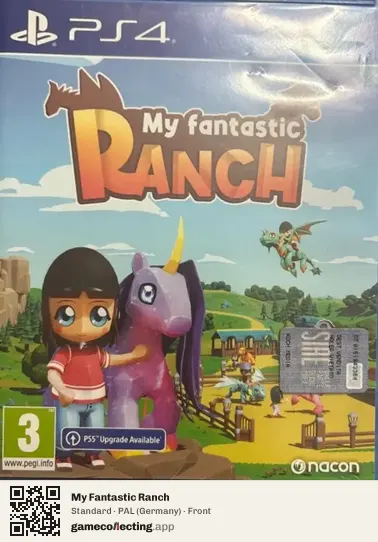 My Fantastic Ranch PlayStation 4, Germany box front