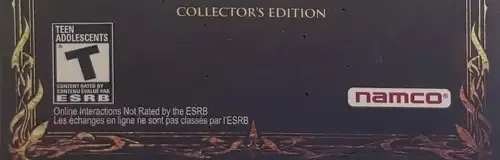 Soulcalibur V, the ESRB box on its front