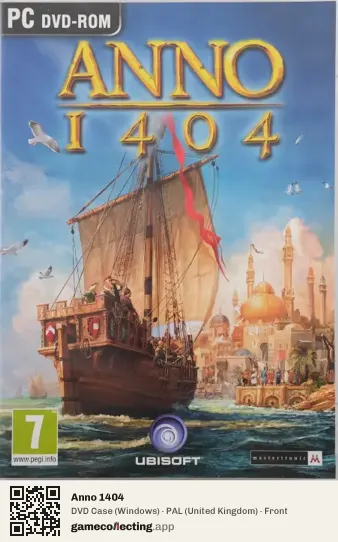 Anno 1404 Computer, United Kingdom box front