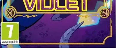 Pokémon Violet, the PEGI square on its front