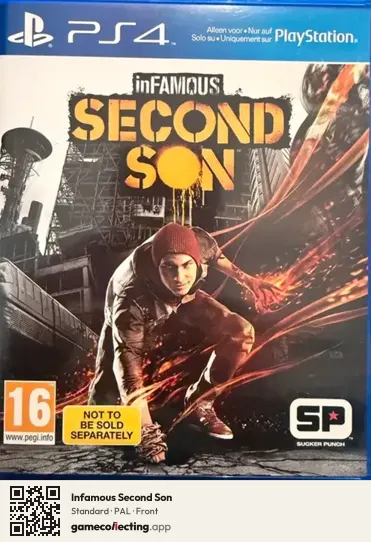 Infamous Second Son PlayStation 4, PAL box front