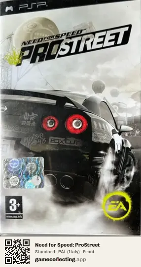 Need for Speed: ProStreet PlayStation Portable, Italy box front