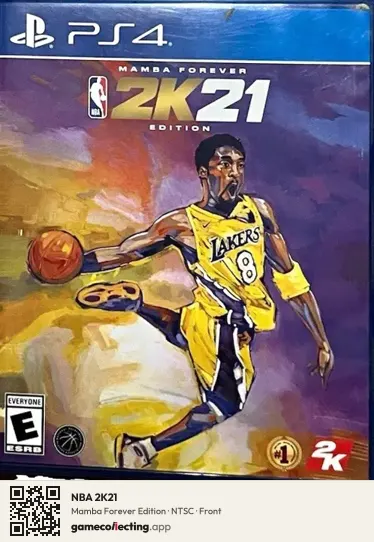 NBA 2K21 PlayStation 4, NTSC box front