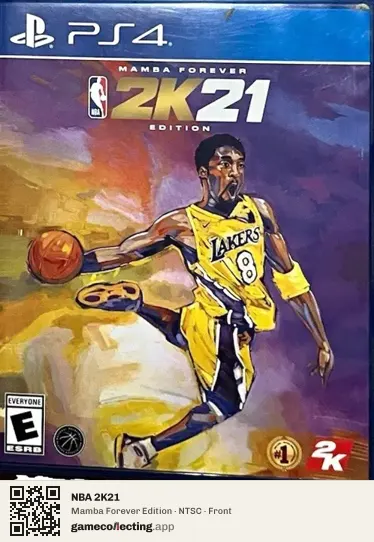 NBA 2K21 PlayStation 4, NTSC box front