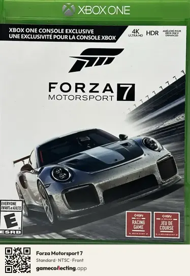 Forza Motorsport 7 Xbox One, NTSC box front