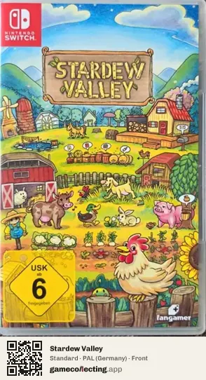 Stardew Valley Nintendo Switch, Germany box front