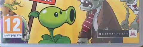Plants vs. Zombies, the PEGI square on its front