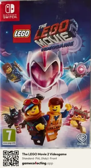 The LEGO Movie 2 Videogame Nintendo Switch, Italy box front