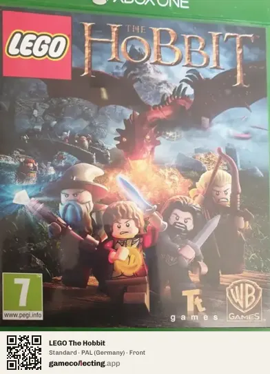 LEGO The Hobbit Xbox One, Germany box front
