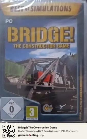 Bridge!: The Construction Game Computer, Germany box front