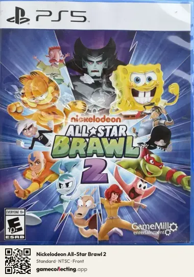 Nickelodeon All-Star Brawl 2 PlayStation 5, NTSC box front