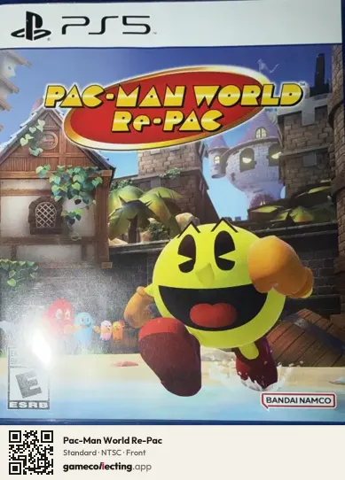 Pac-Man World Re-Pac PlayStation 5, NTSC box front