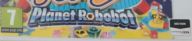 Kirby: Planet Robobot, the PEGI square on its front