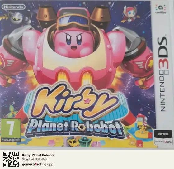 Kirby: Planet Robobot Nintendo 3DS, PAL box front