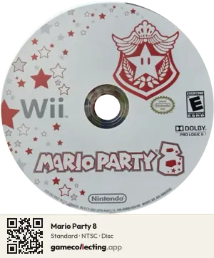 Mario Party 8 Nintendo Wii, NTSC disc