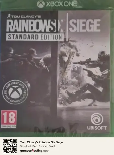 Tom Clancy's Rainbow Six Siege Xbox One, France box front