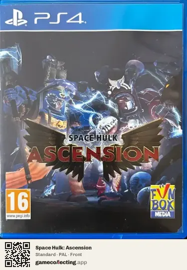 Space Hulk: Ascension PlayStation 4, PAL box front
