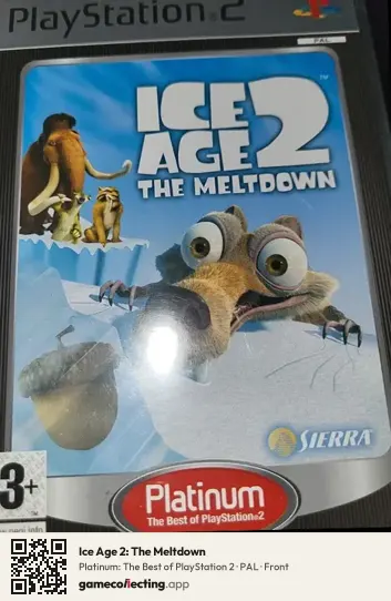 Ice Age 2: The Meltdown PlayStation 2, PAL box front