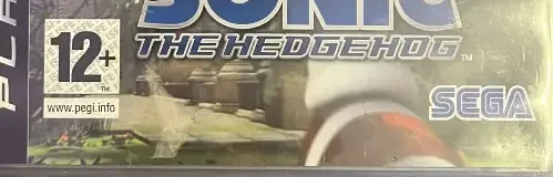 Sonic the Hedgehog, the PEGI square on its front