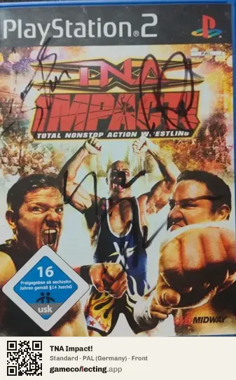 TNA Impact! PlayStation 2, Germany box front