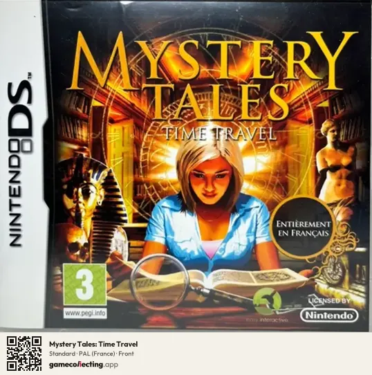 Mystery Tales: Time Travel Nintendo DS, France box front