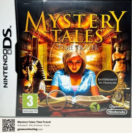 Mystery Tales: Time Travel Nintendo DS, France box front