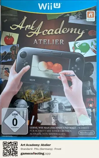 Art Academy: Atelier Nintendo Wii U, Germany box front