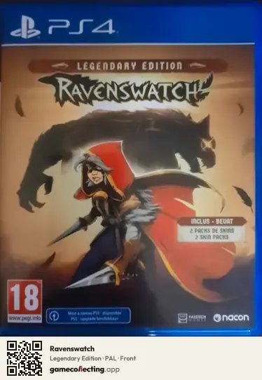Ravenswatch PlayStation 4, PAL box front