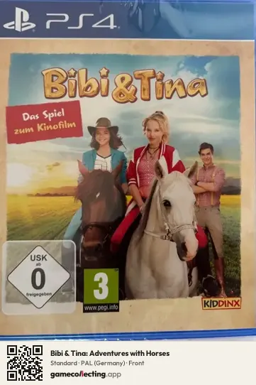 Bibi & Tina: Adventures with Horses PlayStation 4, Germany box front