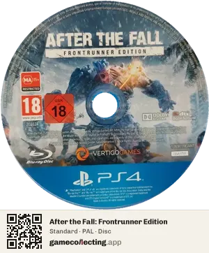 After the Fall: Frontrunner Edition PlayStation 4, PAL disc