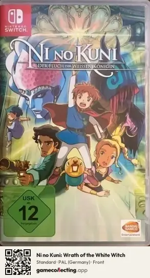 Ni no Kuni: Wrath of the White Witch Nintendo Switch, Germany box front