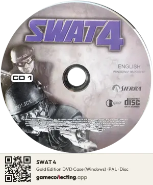 SWAT 4 Computer, PAL disc
