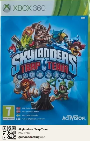 Skylanders: Trap Team Xbox 360, PAL box front