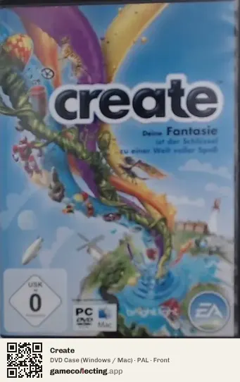 Create Computer, PAL box front