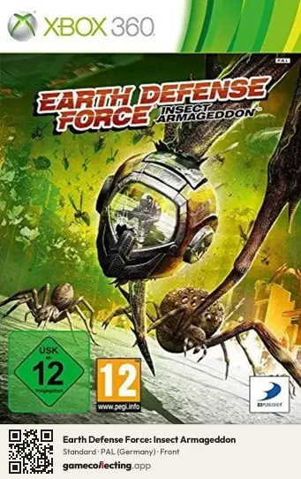 Earth Defense Force: Insect Armageddon Xbox 360, Germany box front