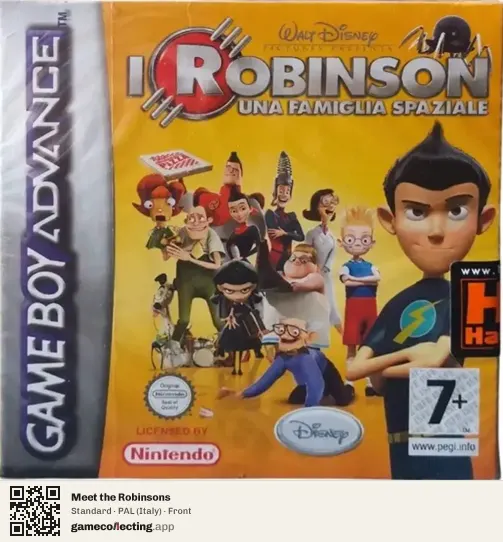 Meet the Robinsons Game Boy Advance, Italy box front