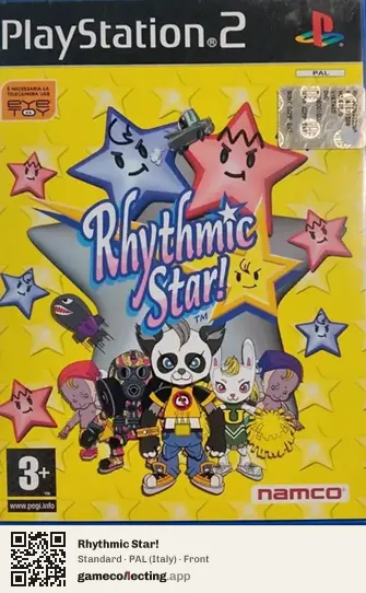 Rhythmic Star! PlayStation 2, Italy box front