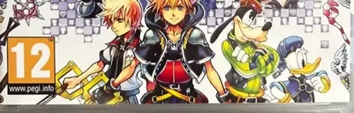 Kingdom Hearts: HD 2.5 Remix, the USK square on its front