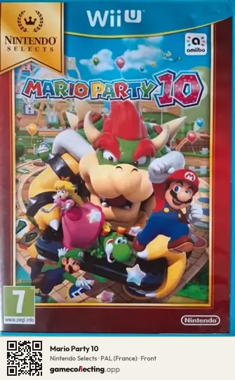 Mario Party 10 Nintendo Wii U, France box front