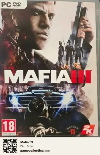 Mafia III Computer, PAL box front