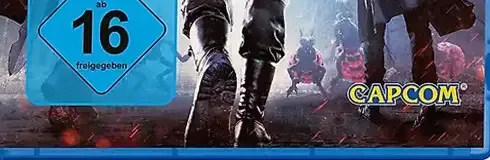 Devil May Cry 5, the USK square on its front