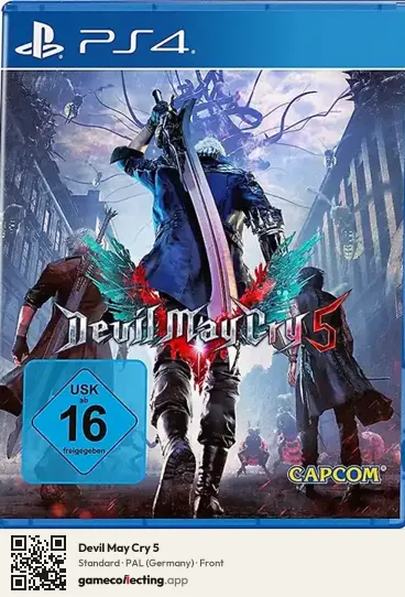 Devil May Cry 5 PlayStation 4, Germany box front