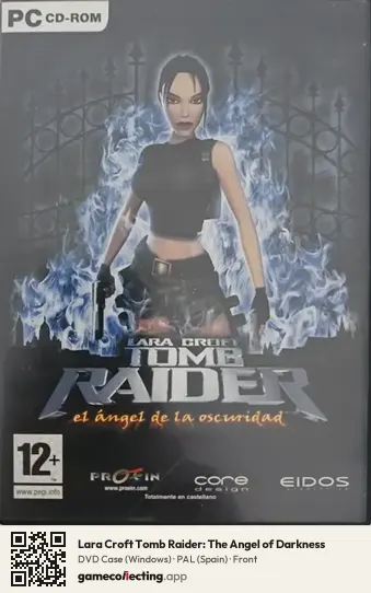 Lara Croft Tomb Raider: The Angel of Darkness Computer, Spain box front