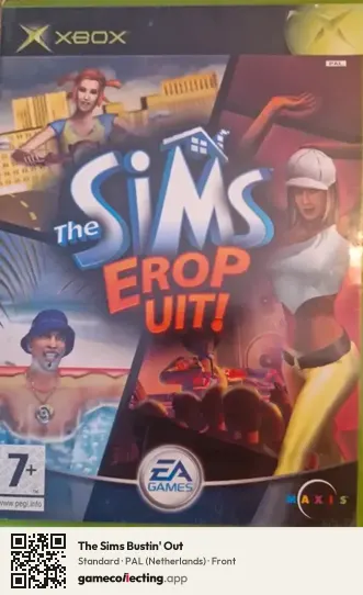 The Sims Bustin' Out Xbox, Netherlands box front