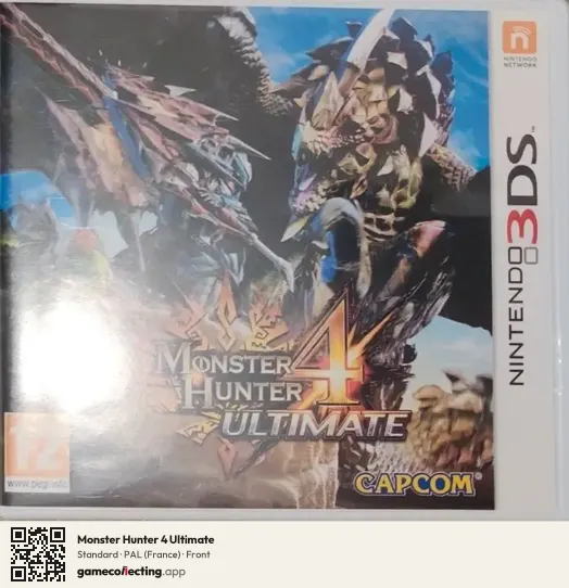 Monster Hunter 4 Ultimate Nintendo 3DS, France box front
